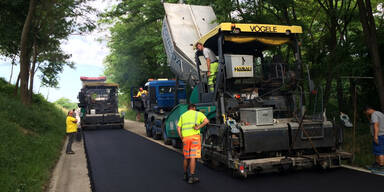 Asphaltierungsarbeiten