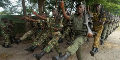 Burundi Soldaten