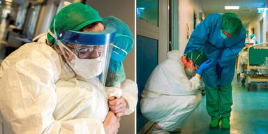 Italienische &Auml;rzte: "Sind am Ende unserer Kr&auml;fte"