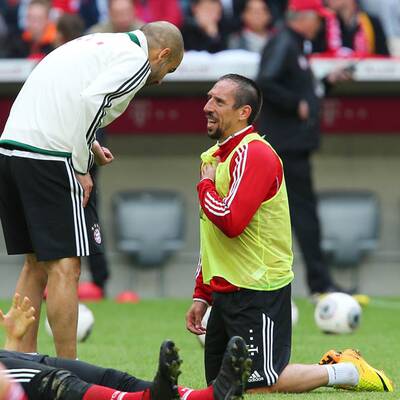 Guardiolas 1. Bayern-Training