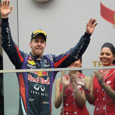 Vettel feiert seinen 4. Formel-1-Titel