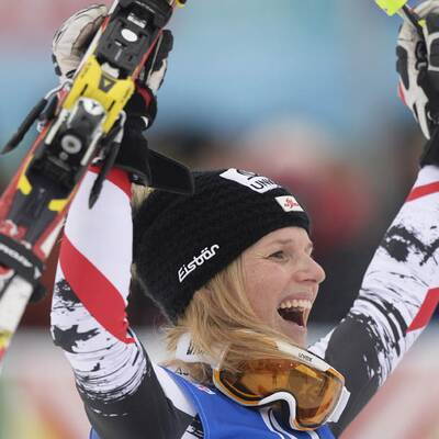 Marlies Schild jubelt über Rekord