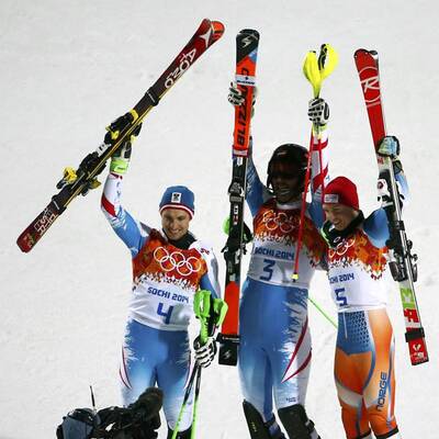 So feierten Mario Matt und Marcel Hirscher