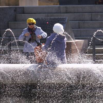 Sonnige Mittagspause