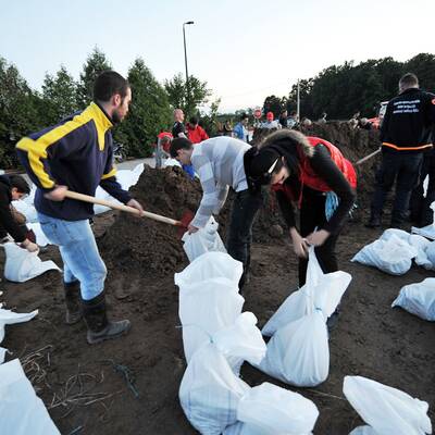 Enorme Regenmengen in Bosnien