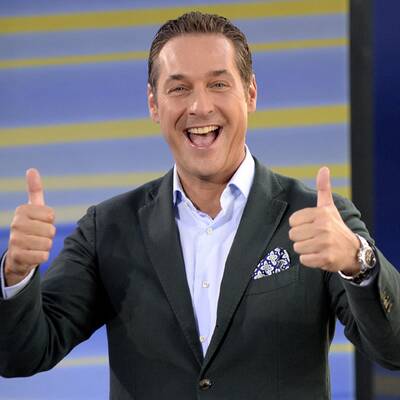 Der FPÖ-Spitzenkandidat bei der EU-Wahl am Sonntag