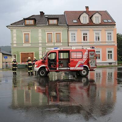Gewittersturm mit Hagel