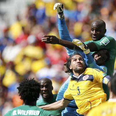 Bilder zu Kolumbien gegen Elfenbeinküste