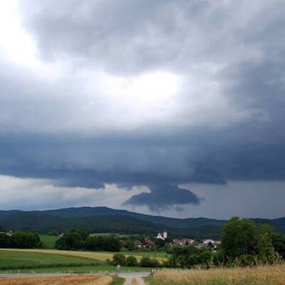 Superzelle über Ebreichsdorf