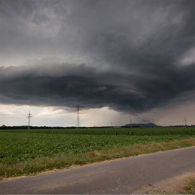 Hagel aus Superzelle