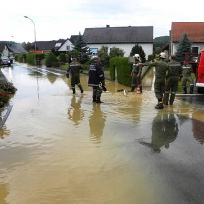 Unwetter-Großeinsatz im Bezirk Jennersdorf