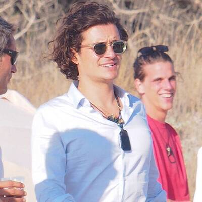 Orlando Bloom im Urlaub auf Ibiza