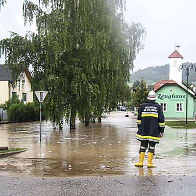 Unwetter im Weinviertel