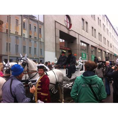 Richard Lugner sagt 'Ja' zu seiner Spatzi