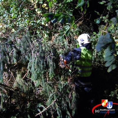 Starke Windböen in Pinkafeld