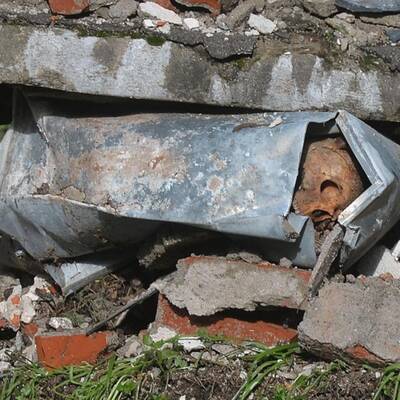 So sieht es im Ort Bolzaneto aus