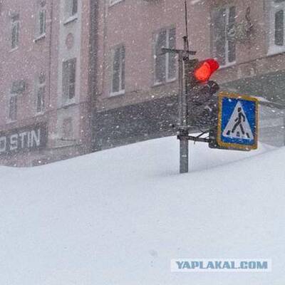 Das nennt man russischen Winter