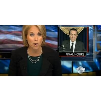 So floh Hosni Mubarak