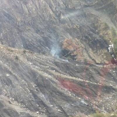 Die ersten Bilder von der Absturzstelle