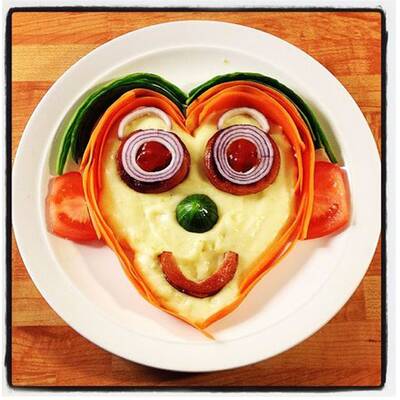 Smile! - Dieses Essen lächelt zurück! 