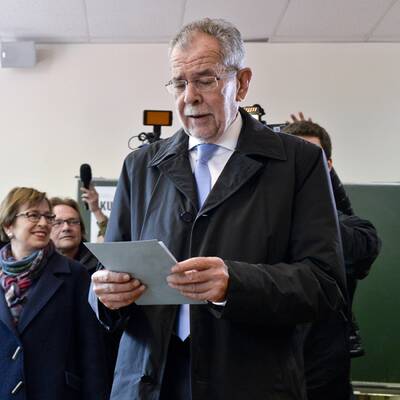 Hofburg-Wahl: Alexander van der Bellen