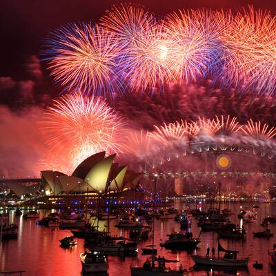 Sidney Opera House & Harbour Bridge 