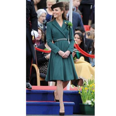 Kate schmiss sich  für den St. Patrick’s Day in Schale.