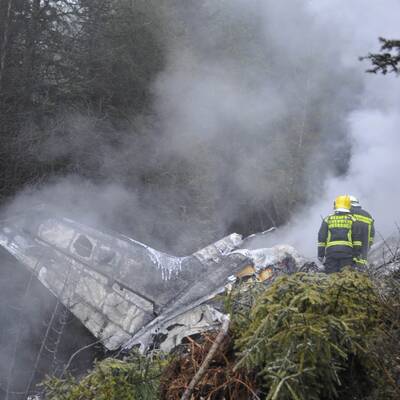 Kleinflugzeug in Tirol abgestürzt