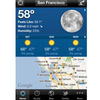 Weather Underground App