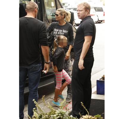 Heidi Klum mit ihren Kids in L.A 