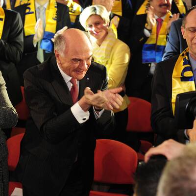 Pröll feiert seine Schluss-Veranstaltung