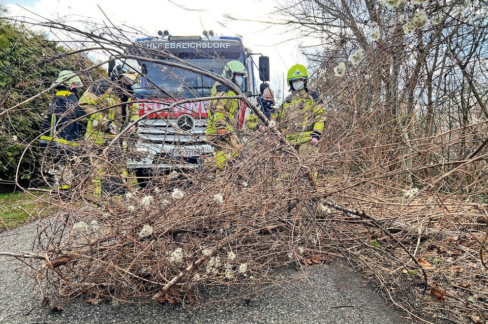 NÖ: Sturm forderte Einsatz von 2.800 Feuerwehrleuten