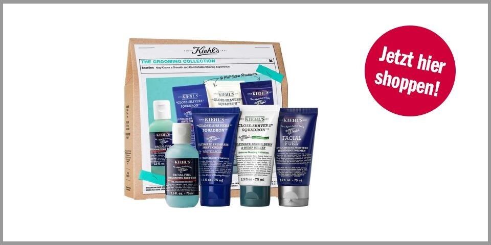 Kiehl’s The Grooming Regimen Set – für 47,57 statt 57,83 Euro bei Amazon*&nbsp;