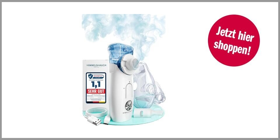 Shopping Channel Gadets Erkältungen Ultraschall Inhalationsgerät