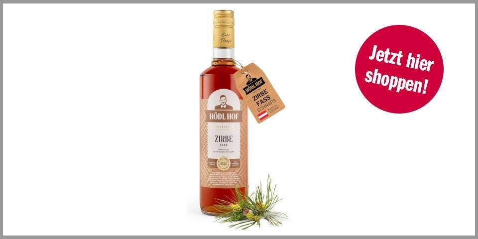 Shopping Channel Spirituosen Hödl Hof Zirbe Fass 0,7L
