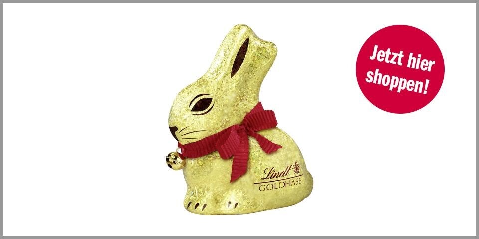 Lindt Schokolade GOLDHASE Glamour-Edition (100 g) – für 3,85 statt 5,13 Euro bei Amazon* 
