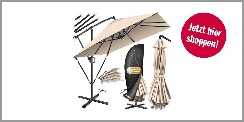Shopping CH Wetterfeste Sonnenschrime KESSER® Sonnenschirm 250 x 250 cm
