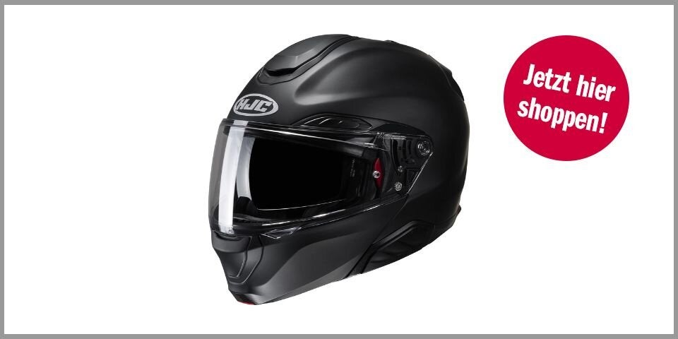 Shopping CH Motorradzubehör Motorrad Helm XXL - HJC RPHA 91 Solid Klapphelm mit Sonnenblende