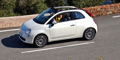 Nun startet der Fiat 500 