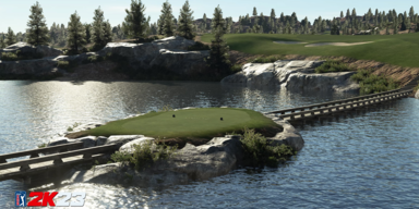 Tony Finaus Traumkurs l&auml;dt in PGA TOUR&reg; 2K23 zum Abschlag ein