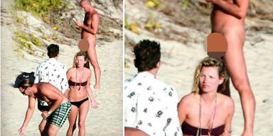 Kate Moss: Ausnahmsweise nicht der Hingucker