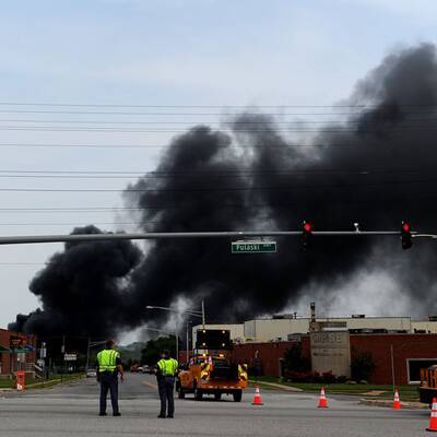 Zugsunglück in Maryland