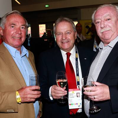 So feierte die Prominenz mit dem ÖFB-Team