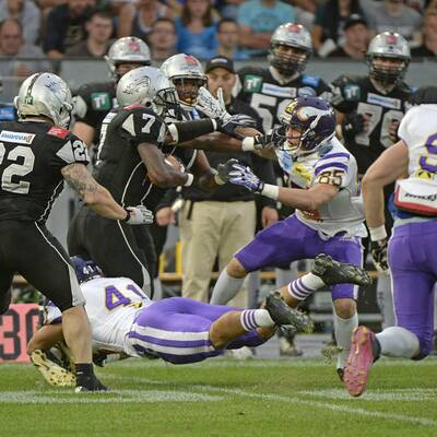 Vikings gewinnen gegen Raiders