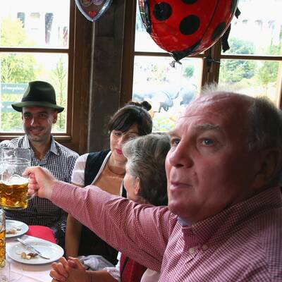Der FC Bayern beim Oktoberfest