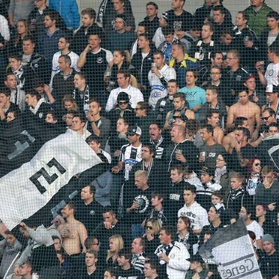 Die Sturm-Graz-Fans antworteten