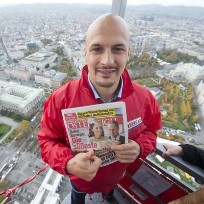 Die Bilder zum Rekord-Sprung