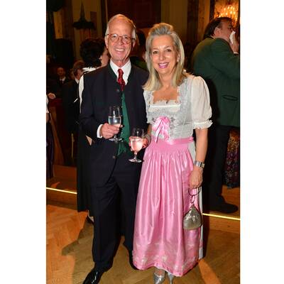 Siemens-Boss Wolfgang Hesoun tanzte mit Ehefrau Brigitte