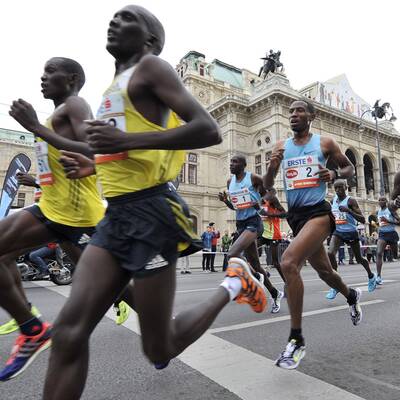 Bilder zum Wien-Marathon 