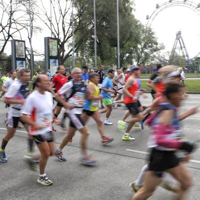 Bilder zum Wien-Marathon 
